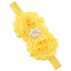 Cloth Fashion Geometric Hair accessories  (yellow)  Fashion Jewelry NHWO1152-yellow