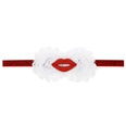 Cloth Fashion Geometric Hair accessories  Red lips  Fashion Jewelry NHWO0805Redlipspicture3