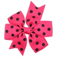 Cloth Fashion Bows Hair accessories  Rose red dot  Fashion Jewelry NHWO0809Rosereddotpicture32