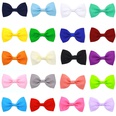 Cloth Fashion Bows Hair accessories  20 colors a pack  Fashion Jewelry NHWO110420colorsapackpicture22