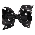 Cloth Fashion Bows Hair accessories  Rose red dot green  Fashion Jewelry NHWO1120Rosereddotgreenpicture37