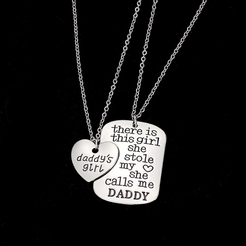 Alloy Fashion Sweetheart necklace  Daddy  Fashion Jewelry NHHN0443Daddy