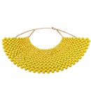Acrylic Fashion Geometric necklace  yellow  Fashion Jewelry NHJQ11275yellowpicture1
