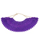 Acrylic Fashion Geometric necklace  yellow  Fashion Jewelry NHJQ11275yellowpicture3