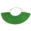 Acrylic Fashion Geometric necklace  yellow  Fashion Jewelry NHJQ11275yellowpicture2