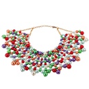 Acrylic Fashion Geometric necklace  yellow  Fashion Jewelry NHJQ11275yellowpicture10