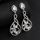 Alloy Fashion Geometric earring  KC alloy + deep red  Fashion Jewelry NHHS0661KCalloydeepredpicture2