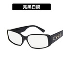 Plastic Fashion  glasses  Bright black ash  Fashion Accessories NHKD0671Brightblackashpicture4
