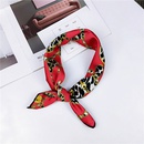 Cloth Korea  scarf  1 leopard chain white  Scarves NHMN03501leopardchainwhitepicture3