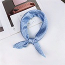 New Spring and Autumn Summer Small Silk Scarf Small Square Towel Womens Korean Professional Variety Decorative Printed Scarf Scarf Wholesalepicture3