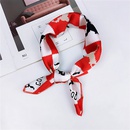 New Spring and Autumn Summer Small Silk Scarf Small Square Towel Womens Korean Professional Variety Decorative Printed Scarf Scarf Wholesalepicture33