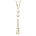 Imitated crystalCZ Fashion Geometric necklace  white  Fashion Jewelry NHCT0453whitepicture3