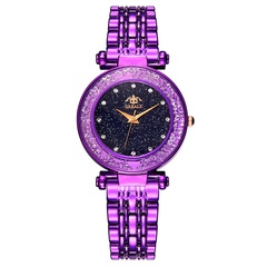 Alloy Fashion  Ladies watch  (purple)  Fashion Watches NHSY1868-purple