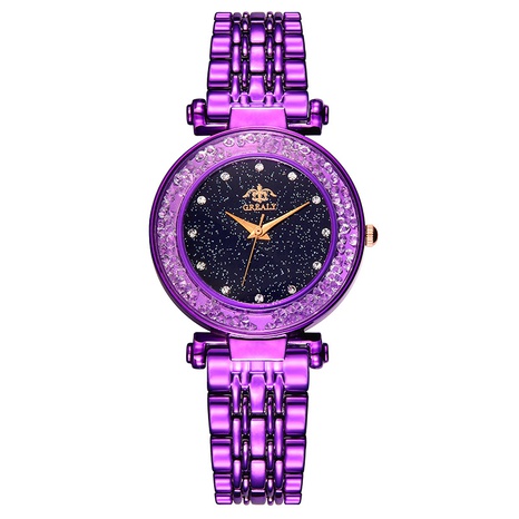 Alloy Fashion  Ladies watch  (purple)  Fashion Watches NHSY1868-purple's discount tags