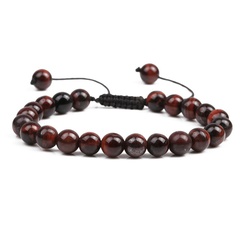Alloy Fashion bolso cesta bracelet  (Red tiger eye)  Fashion Jewelry NHYL0634-Red-tiger-eye