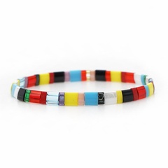 Fashion TILA imported rice beads mixed color bracelet NHGW157602