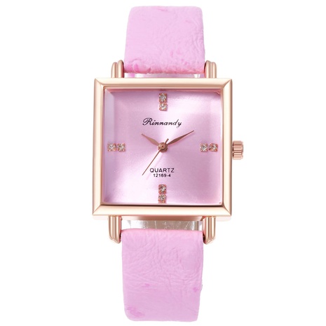 Fashion Diamond Scale Belt Reloj de cuarzo NHHK157657's discount tags