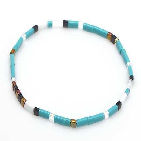 TILA Beaded Color Braided Bracelet NHGW157812's discount tags