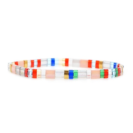 Import TILA bead woven bracelet NHGW157820's discount tags