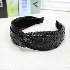 Fashion hand-woven raffia headband NHDM157847