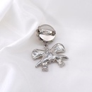 Retro exaggerated fashion rhinestone bow brooch NHNT158371picture2