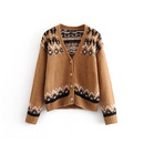 Printed jacket fashion temperament knit cardigan NHAM158473picture31