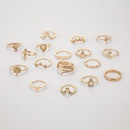 2019 Ali Express neue 17teiliges Set Ring Europischer und amerikanischer Bohemien Diamant Set Ring Schmuckpicture13