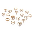 2019 Ali Express neue 17teiliges Set Ring Europischer und amerikanischer Bohemien Diamant Set Ring Schmuckpicture16
