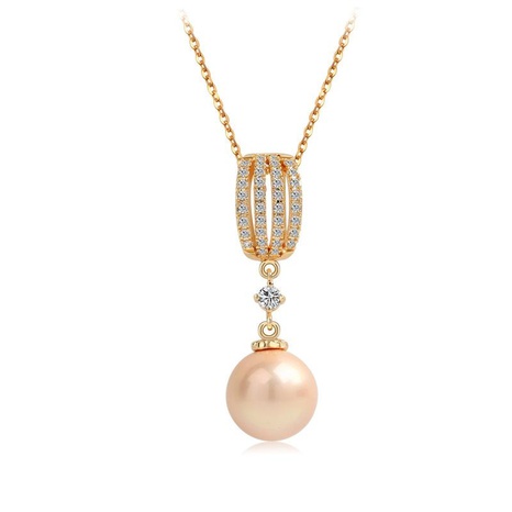 AAA circón rima collar simple joyería de moda collar de perlas's discount tags