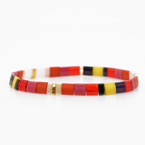 Fashion miyuki tila bead mix bracelet NHGW157198's discount tags