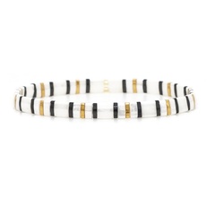Miyaki TILA mixed color square beads ladies bracelet NHGW157214