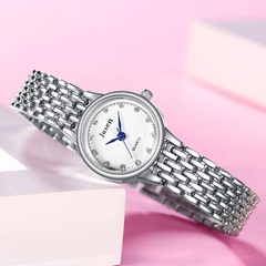 Jusen Jusen Mode Diamant Mädchen Armband Uhr einfache kleine All-Match Damen uhr Trend Temperament Uhr