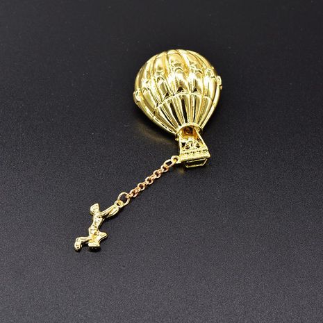 Retro exaggerated balloon fringed chain brooch knotted bow brooch NHNT177569's discount tags