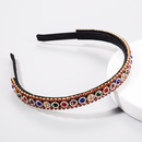 Korean version of the imported headband women39s color rhinestones super flash simple temperament wild Europe and the United States party alloy headband hair accessoriespicture11