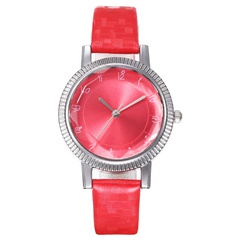 New watch ladies fashion digital scale colorful silver belt prismatic glass quartz watch wholesales fashion