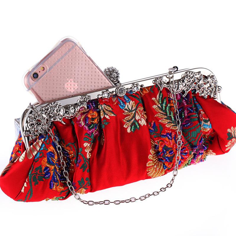 Beaded embroidered evening bag handembroidered womens bag dress bag