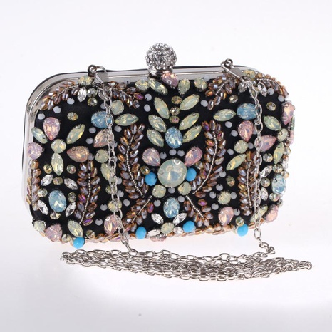 Fine hand-studded beaded bag featuring evening banquet bag's discount tags