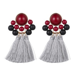 Exaggerated alloy fringed resin earrings earrings popular jewelrypicture27