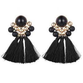Exaggerated alloy fringed resin earrings earrings popular jewelrypicture28