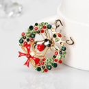 Cartoon Elk Brooch Fashion Alloy Drops Animal Pin Christmas Broochpicture13