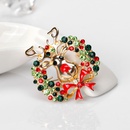 Cartoon Elk Brooch Fashion Alloy Drops Animal Pin Christmas Broochpicture16