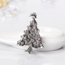 Moda dama rbol de navidad broche aleacin diamante rhinestone broche accesorios Navidad brochepicture14
