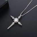 Necklace new crossborder Europe and America cross pearl ladies pendant necklace wholesalepicture11