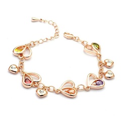 Jewelry fashion exquisite color crystal bracelet wild temperament girls bracelet