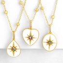 Necklace geometric drop necklace necklace sweater chain microset diamond star pendant necklace wholesales fashionpicture10