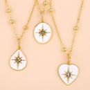 Necklace geometric drop necklace necklace sweater chain microset diamond star pendant necklace wholesales fashionpicture14