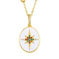 Necklace geometric drop necklace necklace sweater chain microset diamond star pendant necklace wholesales fashionpicture15