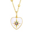 Necklace geometric drop necklace necklace sweater chain microset diamond star pendant necklace wholesales fashionpicture16