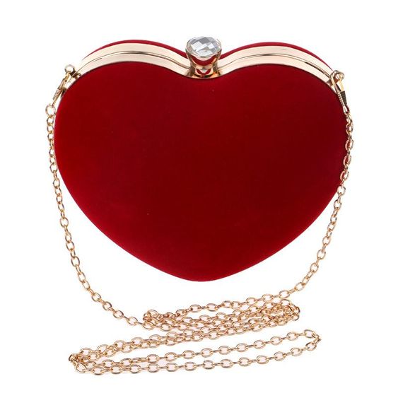 heart shaped clutch