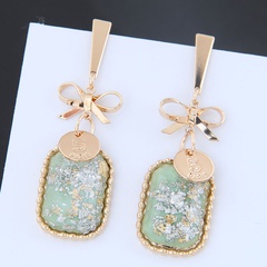 Fashion sweet OL simple bow accessories personalized temperament earrings